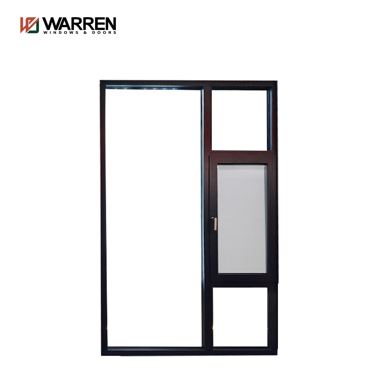 Warren 30*65 casement window with stainless steel flyscreen aluminium double glass