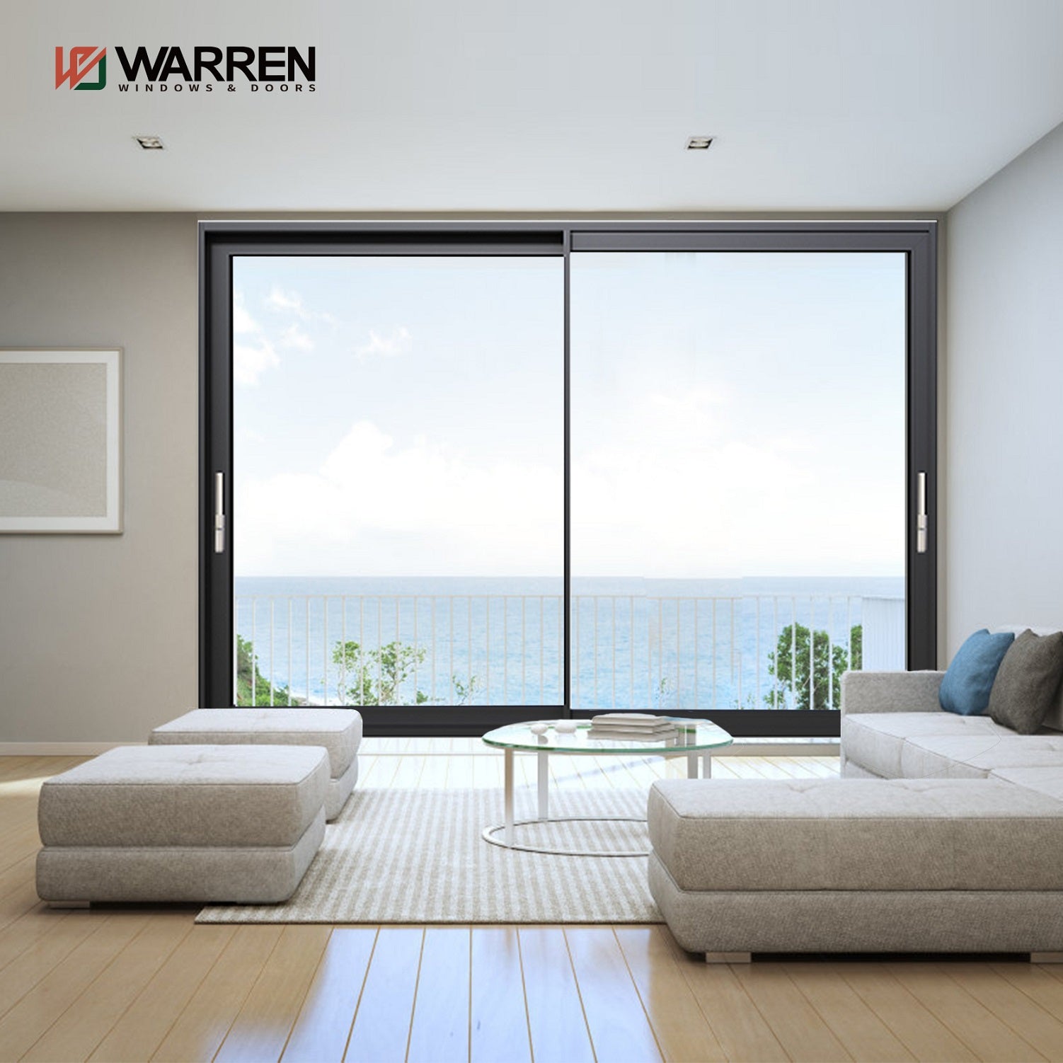 Warren Hot Sale Professional Lower Price Interior Sliding Glass Door Aluminium Lift Lifting Door