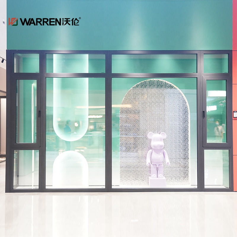 Warren 24x48 Window NFRC CE Certificate Double Glazing German Aluminium Tilt And Turn Window