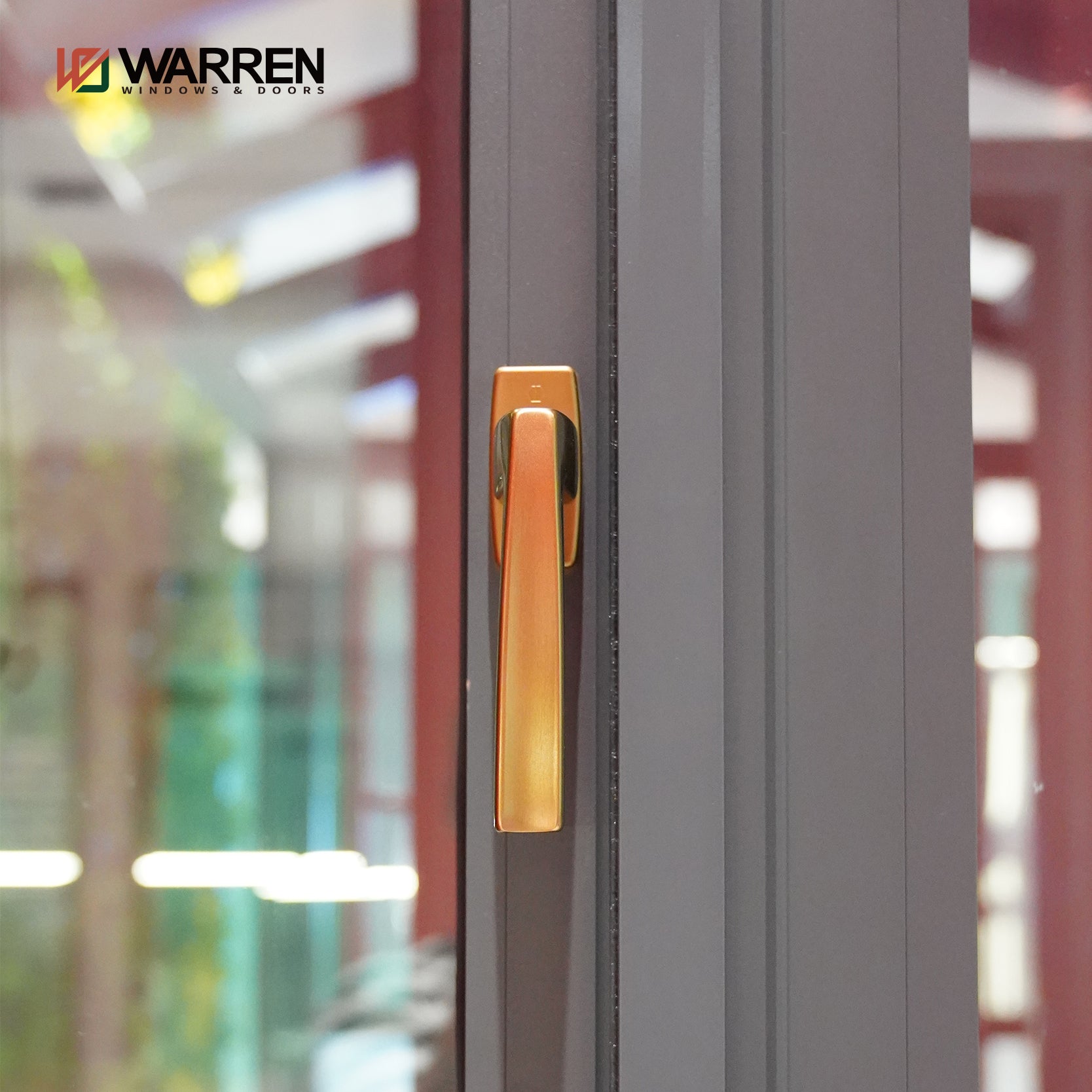 Warren High Quality Wholesale  Double Glazed Aluminium Window French Casement Window Aluminium