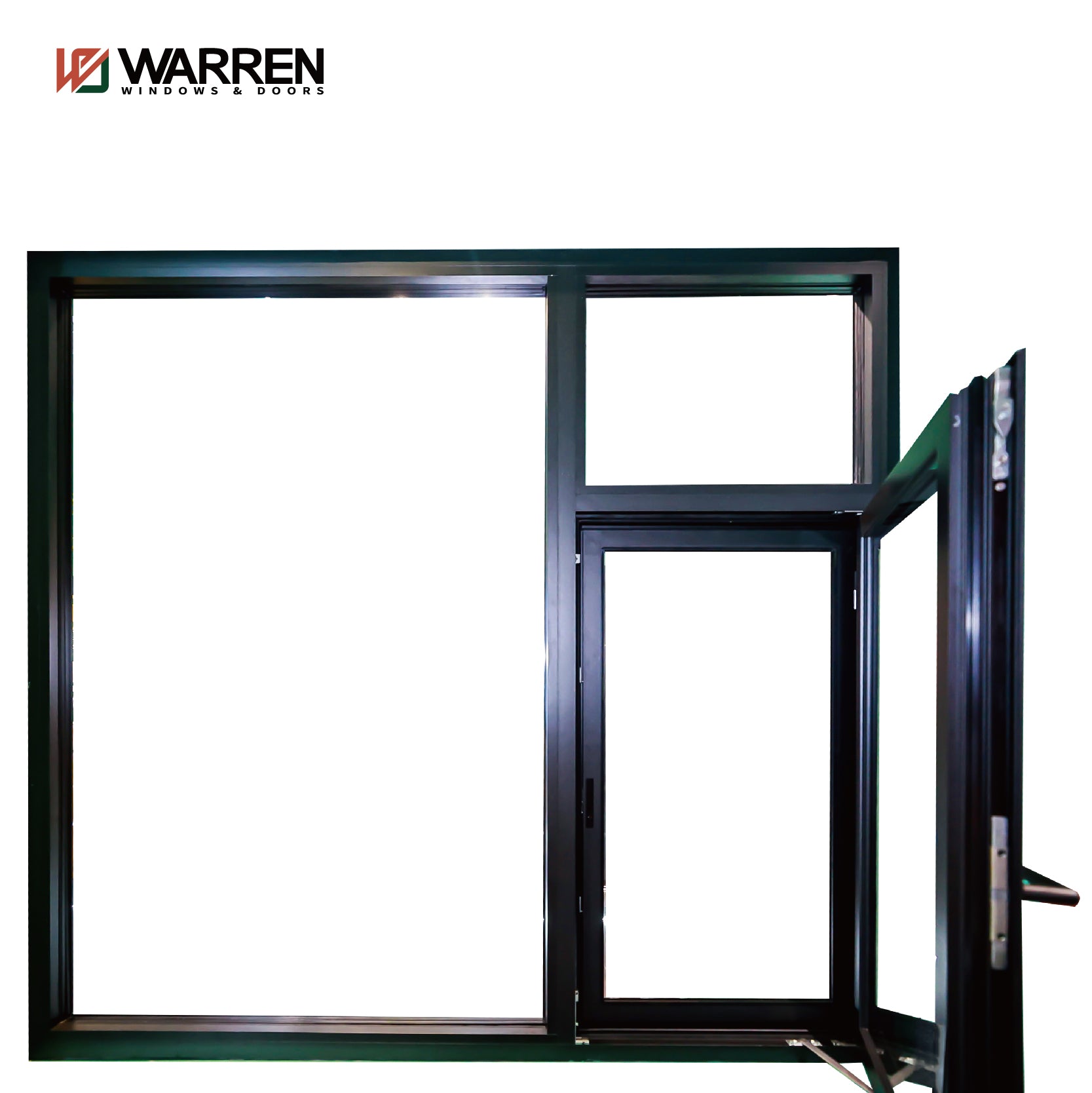 Warren Hot Sale Commercial Residential Windows Aluminum  Casement Windows  To All  Rooms