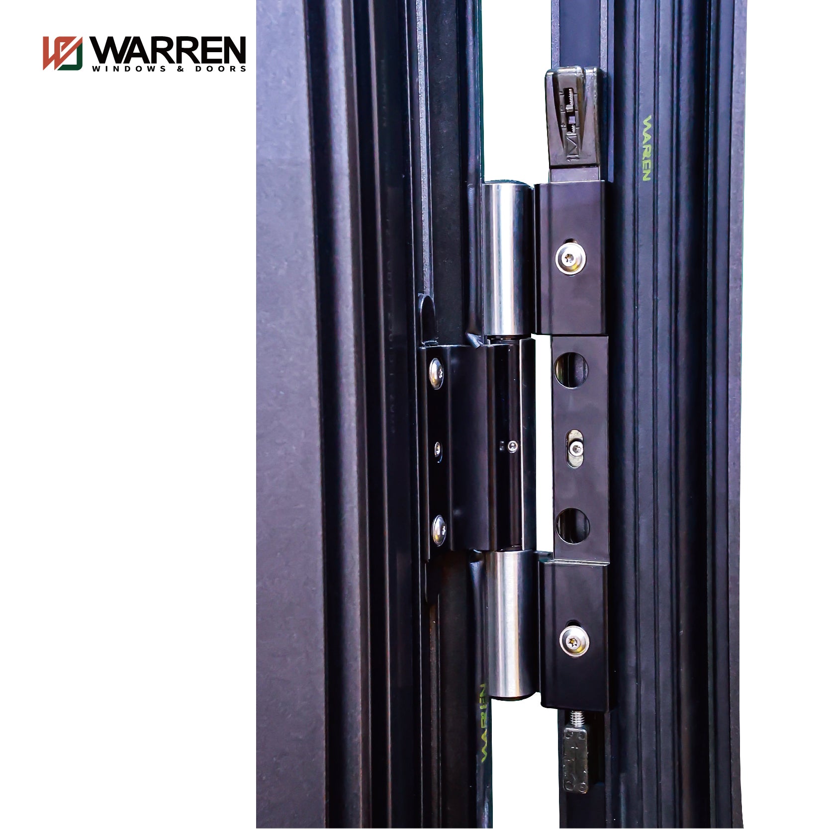 Warren High Quality Products Double Glass Aluminum Exterior Sliding Glass Doors For Commercial And Residential