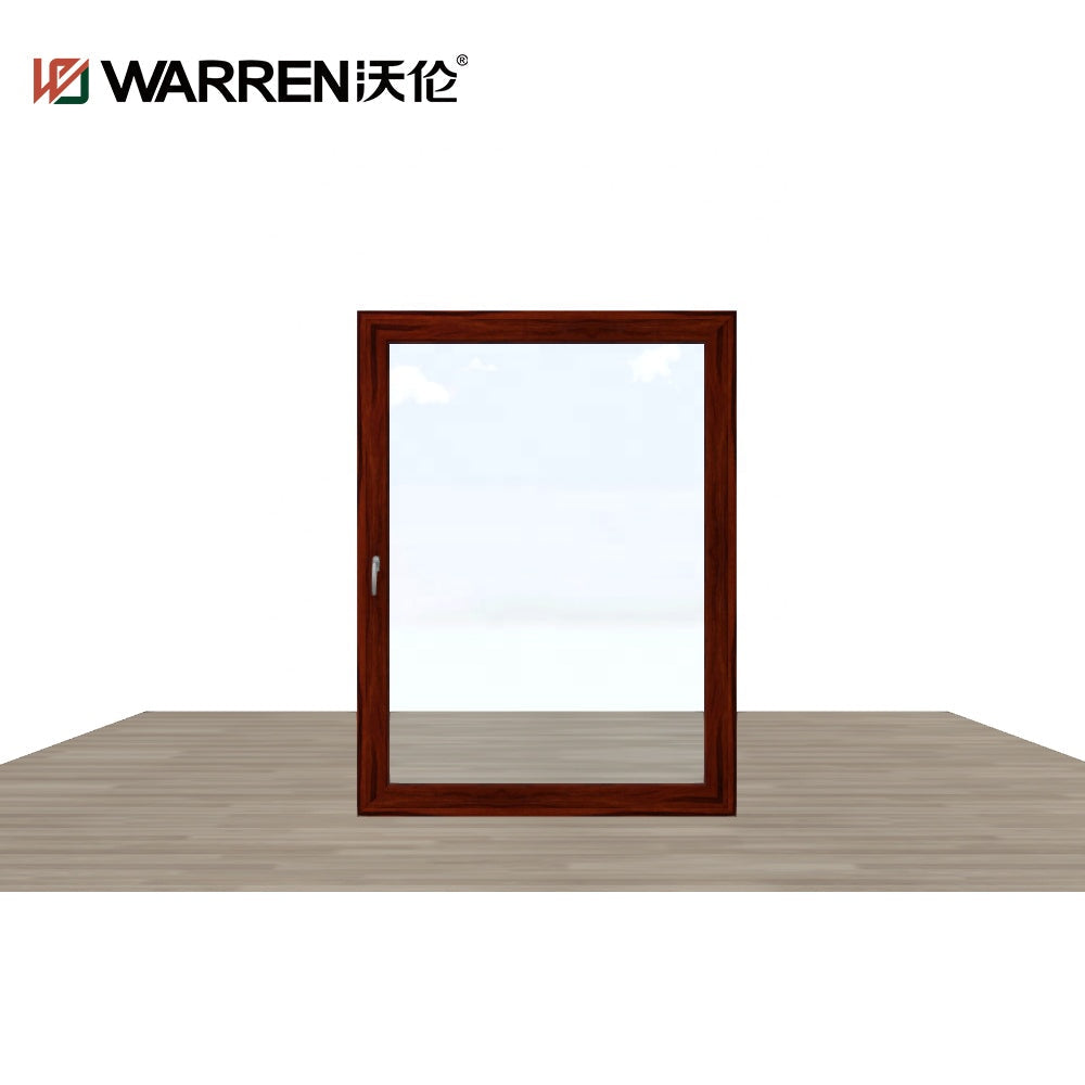 Warren Slim Frame Modern House Triple Pane Glass Soundproof Aluminum Double Opening Tilt Turn Swing Windows