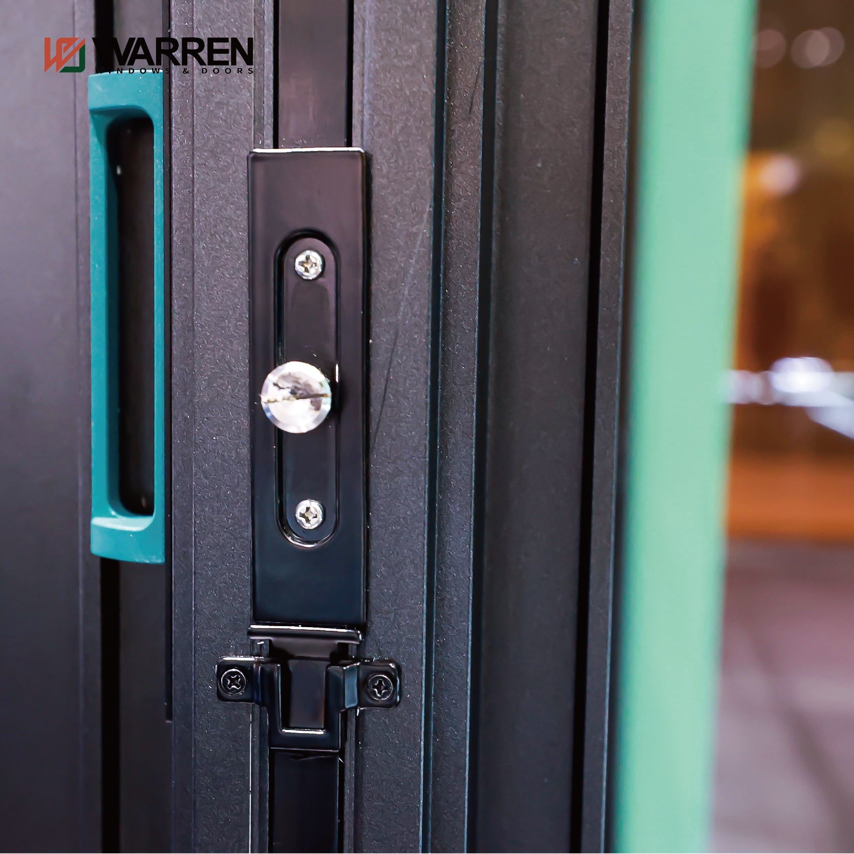 Warren Suitable For All Kinds Of Houses Safety Glass Hospital Chinese Sliding Door Aluminium Alloy Doors