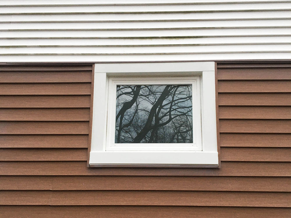 Warren San Francisco wood color windows aluminum double glazed french casement window