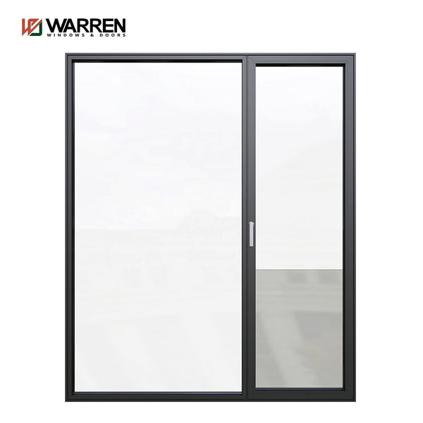 Warren China Manufacturer aluminium thermal break double glazed casement window windows with steel mesh swing hung window