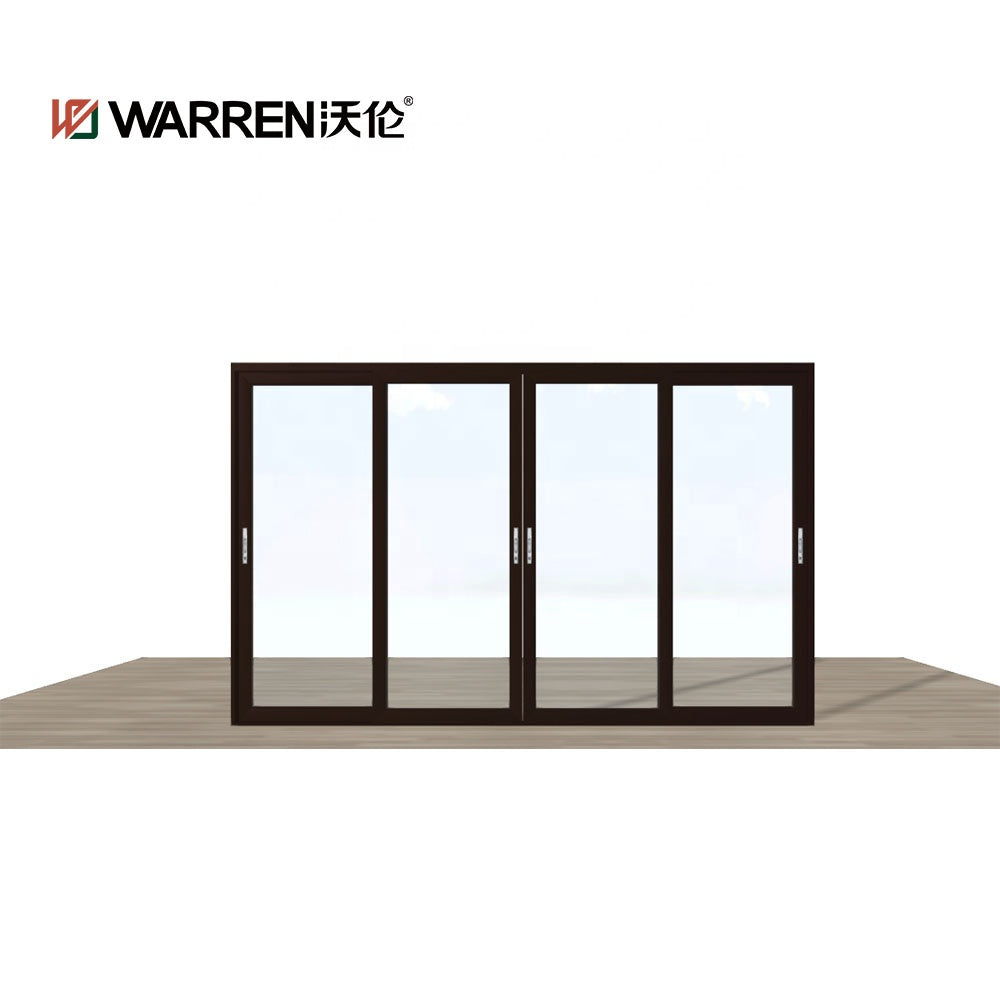 Warren 96 x 96 Exterior Sliding Glass Door Acrylic Sliding Door Panels Factory Price