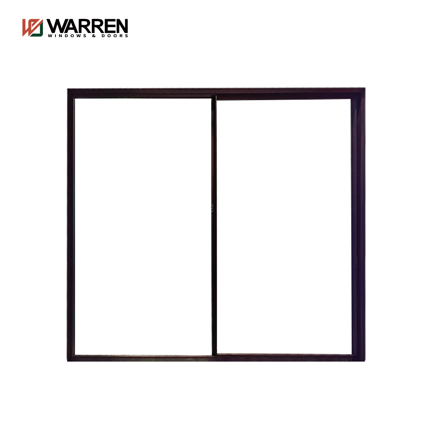 Warren China new design 120*30 door aluminium sliding door integrative double glass for sale