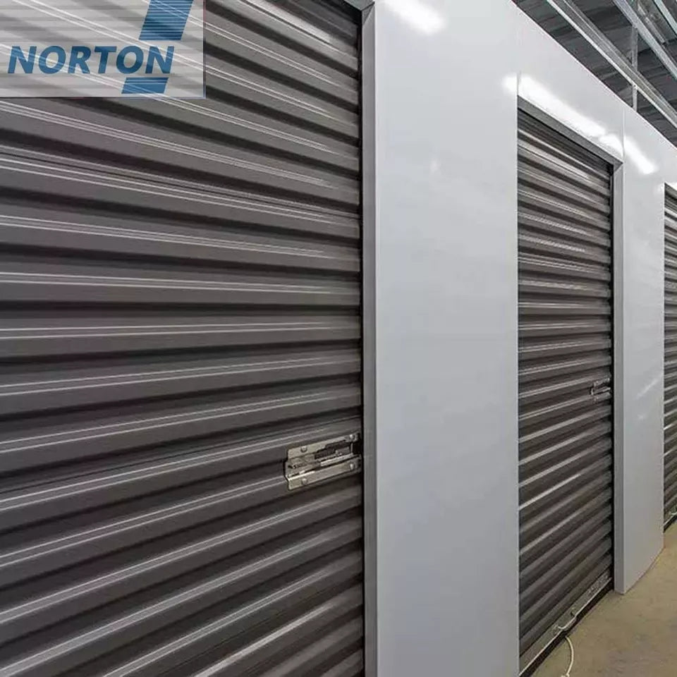 Warren 10x12 garage door Security Sectional Garage Door Black Glass Automatic Aluminum Glass Garage Door
