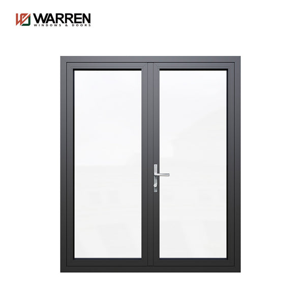 Warren Modern Design Aluminum Internal Casement Glass Door Soundproof Hinged Door For Villa