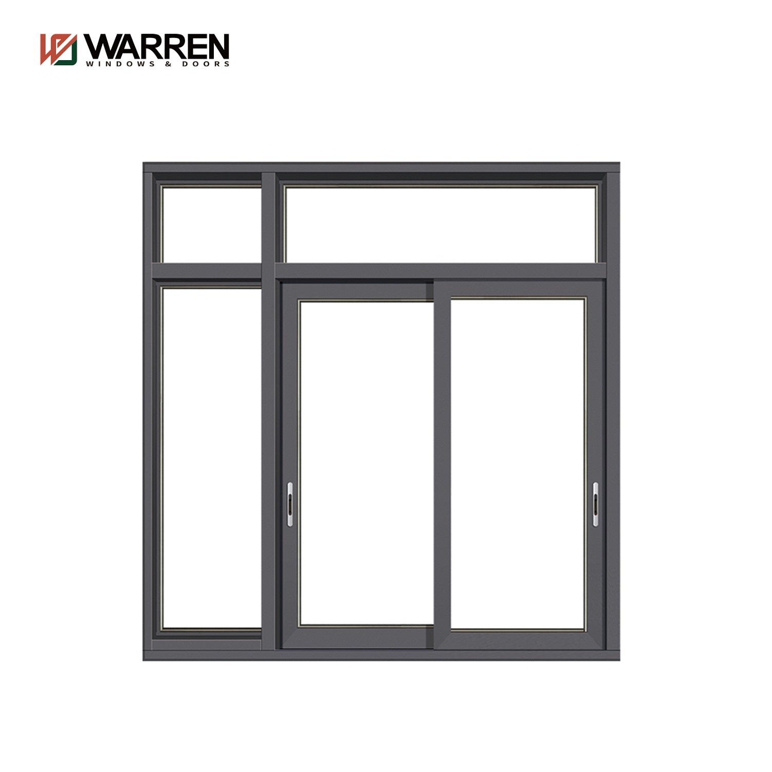 Warren fashion 30* 67 sliding window with aluminium frame and clear tempered for sale