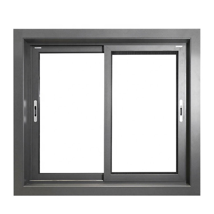 Warren 76 sliding window aluminium thermal break 6060-T66 fan shades for arched windows