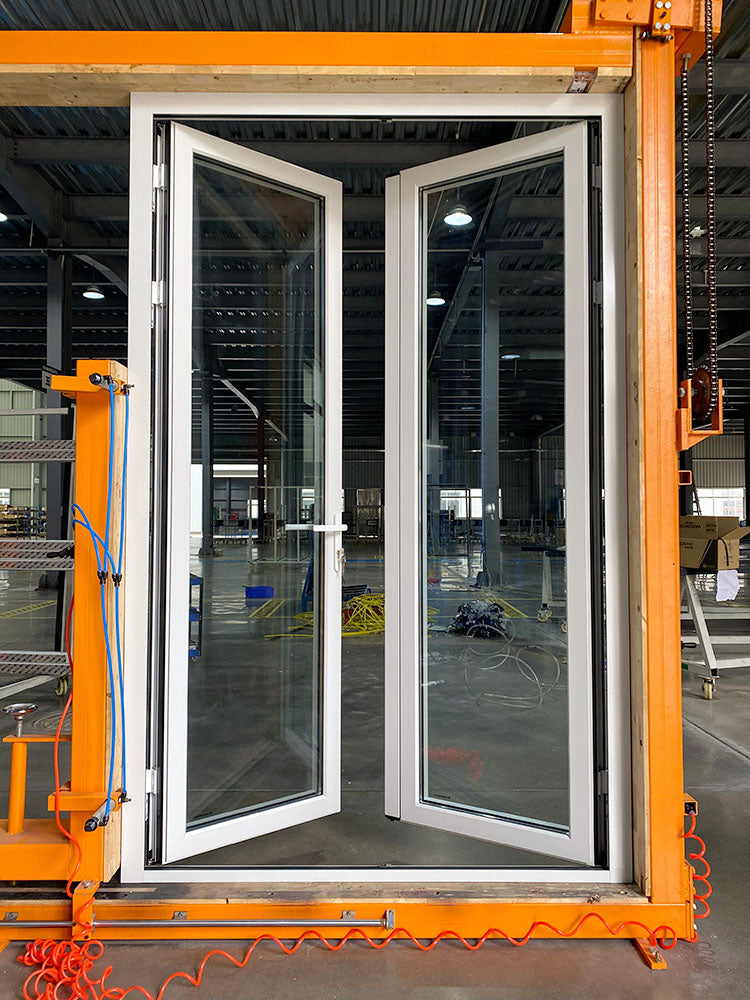 Warren 56x80 French Doors - Exterior Interior Glass French Doors Price